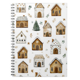 Christmas Watercolor Spiral Notebook – Cute Art Notizblock
