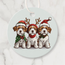 Christmas Welsh Wire Fox Terrier Hunde Geschenkanhänger