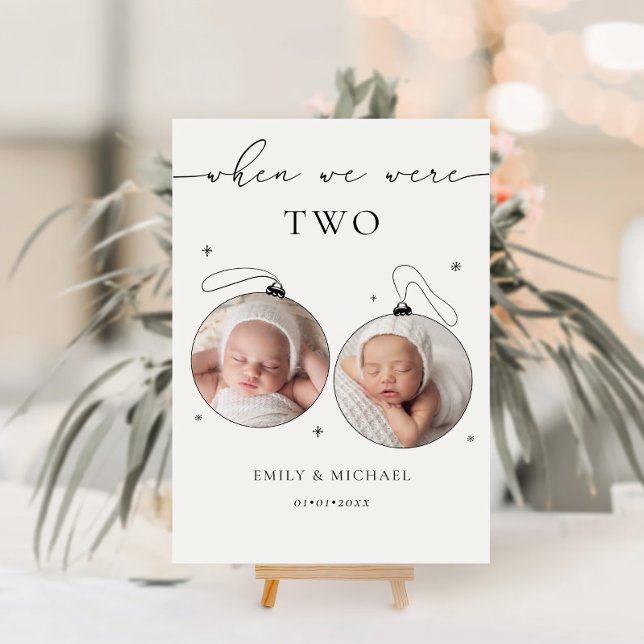 Christmas When We Were Age Wedding Table Number Tischnummer (Von Creator hochgeladen)