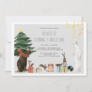 Christmas Wild One Party Animal Invasion