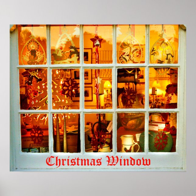 christmas window poster (Vorne)