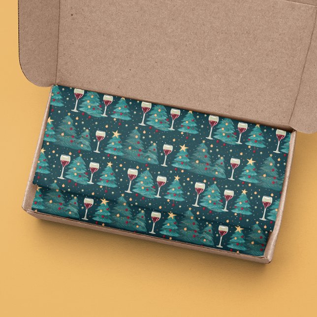 Christmas Wine Lover  Seidenpapier (Von Creator hochgeladen)