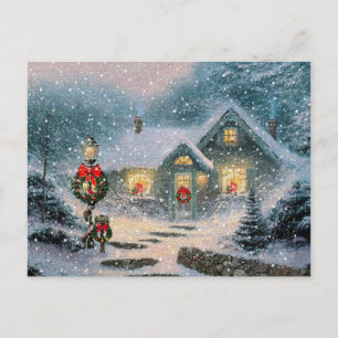 Christmas Winter Feiertagspostkarte