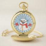 CHRISTMAS WINTER SNOWMAN TASCHENUHR<br><div class="desc">CHRISTMAS WINTER SNOWMAN</div>