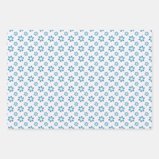 Christmas Winter Wrapping Paper with Snowflakes  Geschenkpapier Set