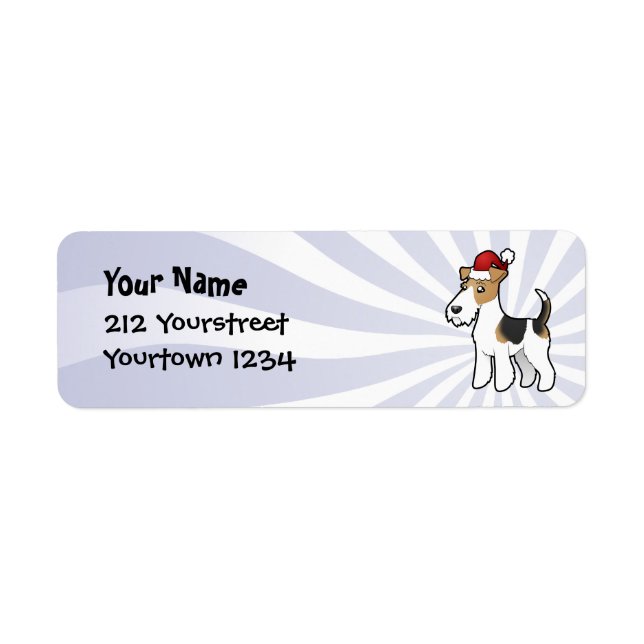 Christmas Wire Fox Terrier (Vorne)