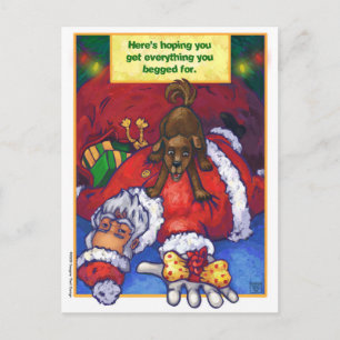 Christmas Wish Feiertagspostkarte