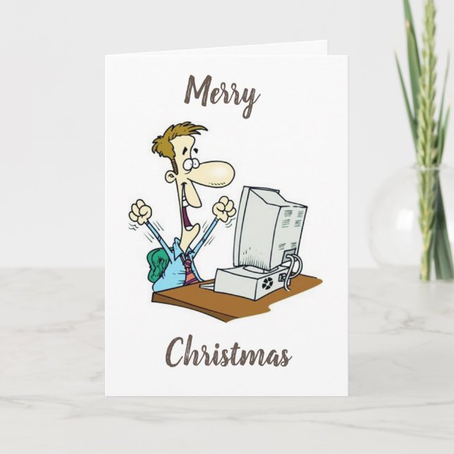 CHRISTMAS WISHER **FRAUENARBEITNEHMER" KARTE (Vorderseite)