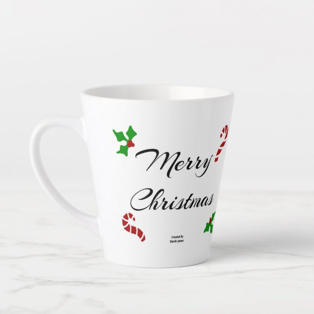 Christmas Wishes Small Latte Mug Milchtasse (Links)