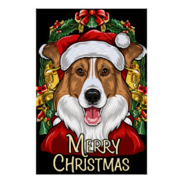Christmas with Collie Poster