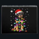 Christmas With Rottweiler Dog Kalender<br><div class="desc">Christmas With Rottweiler Dog 
Best gift idea for dog lovers.
With a funny design,  this will be a great gift for relatives,  
friends,  colleagues,  neighbors or yourself.
A version specially designed for dog owners.</div>