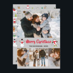 Christmas Wonderland Snowman Penguin 4 Foto Feiertagskarte<br><div class="desc">Christmas Wonderland Snowman Penguin 4 Foto Ferienkarte</div>