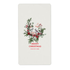 Christmas Woodland Minimalist Simple Holiday 1