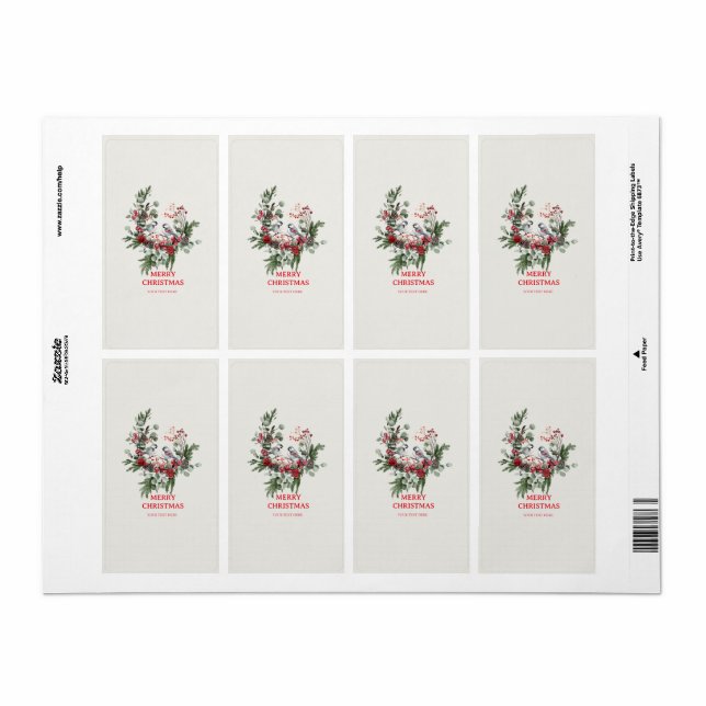 Christmas Woodland Minimalist Simple Holiday 1 (Vorne)