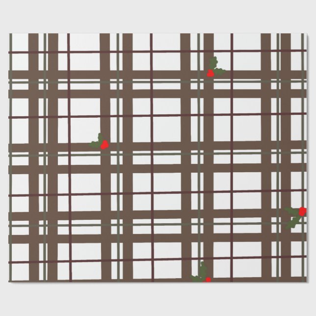Christmas wrap geschenkpapier (Flach)