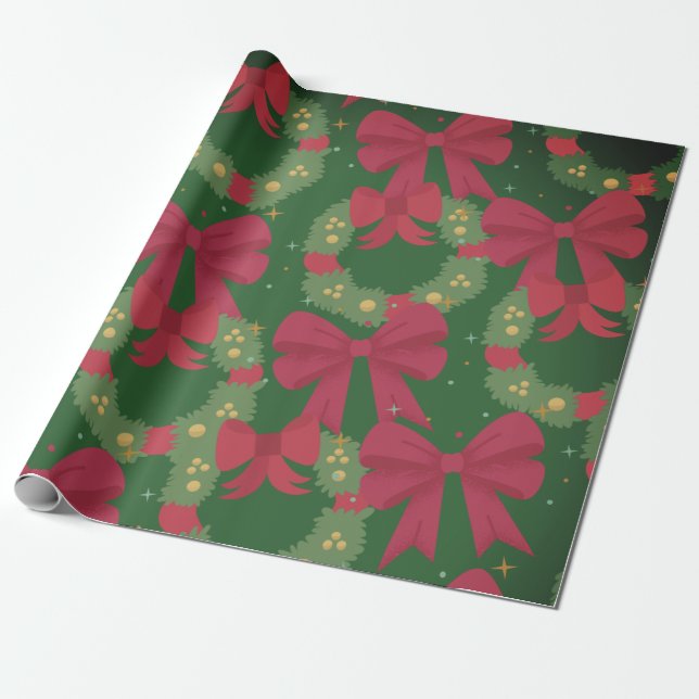 Christmas Wrapping Paper Geschenkpapier (Ungerollt)