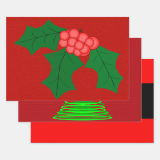 Christmas Wrapping Paper Geschenkpapier Set