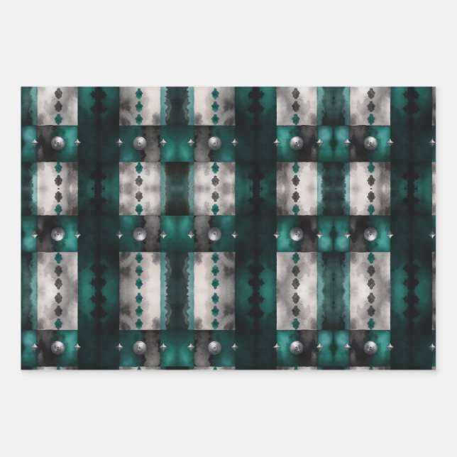 Christmas Wrapping paper Geschenkpapier Set (Vorderseite)