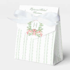 Christmas Wreath Candy Cane Bow | Monografische Ho Geschenkschachtel