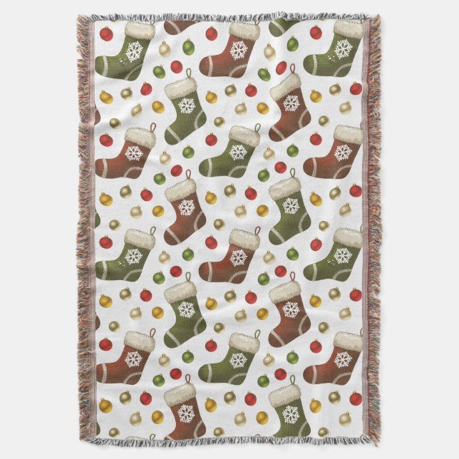 Christmas Wreaths Decke (Vorderseite Vertikal)