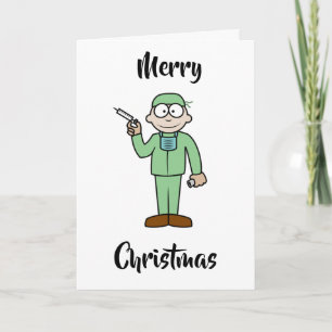 CHRISTMAS WÜNSCHT **AUF EINEN SONDERARZT** KARTE