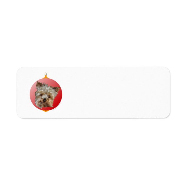 Christmas Yorkshire Terrier (Vorne)