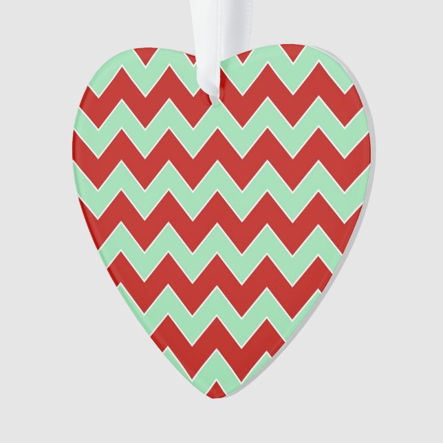 Christmas Zigzag Ornament (Vorderseite)