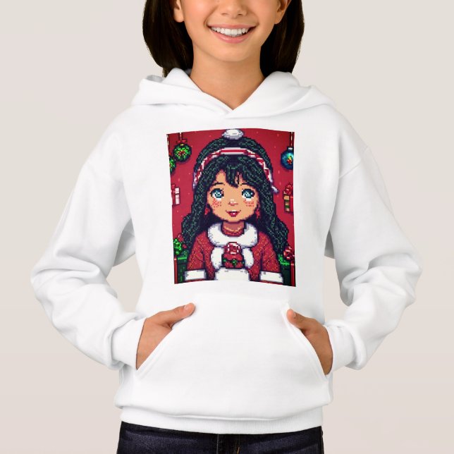 Christmasgirl Sweatshirt für Kinder (Vorderseite)