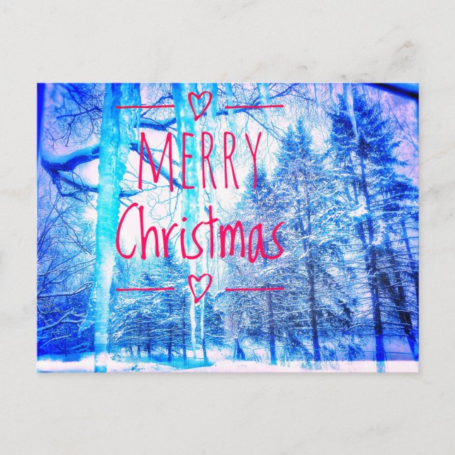 CHRISTMASICLES POSTCARD POSTKARTE (Vorderseite)