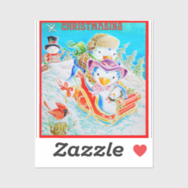 CHRISTMASING STICKER FÜR KINDER