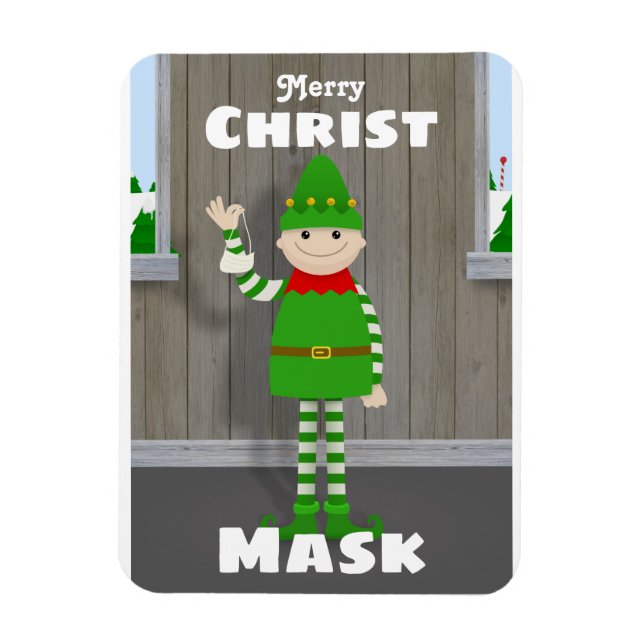 Christmask Magnet (Vertikal)