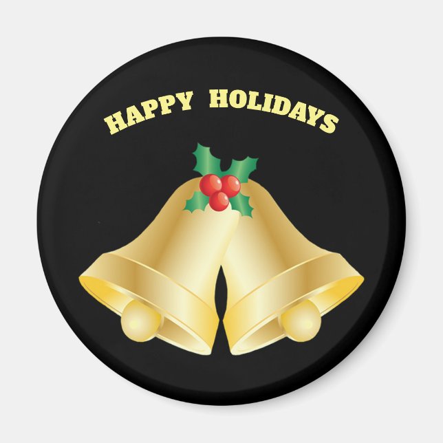 CHRISTMASMAGNETS, RUNDE, FAVOREN, KLEINE GESCHENKE MAGNET (Vorne)