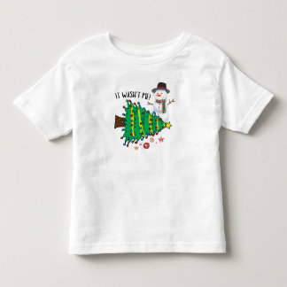 Christmasn Snowmen Funny Kleinkind T-shirt