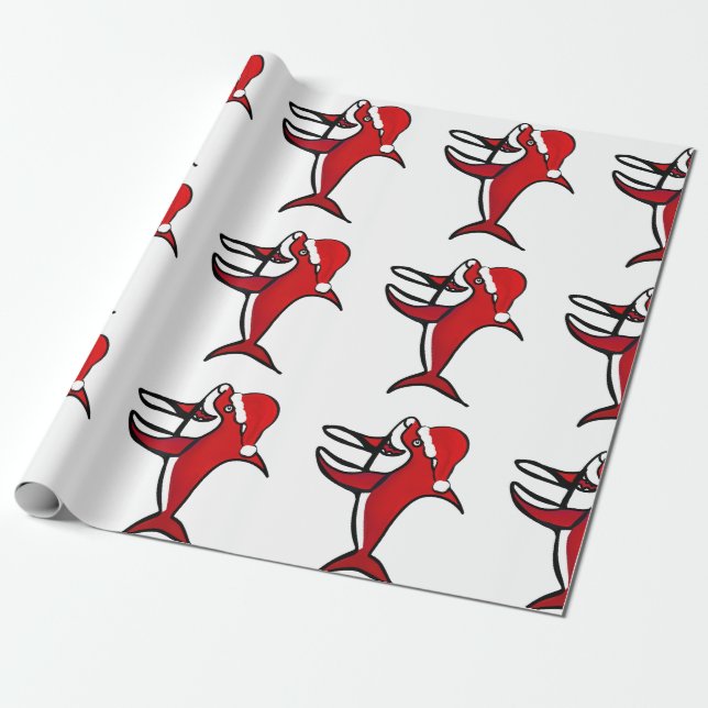 CHRISTMAUSSCHUSS GESCHENKPAPIER (Ungerollt)