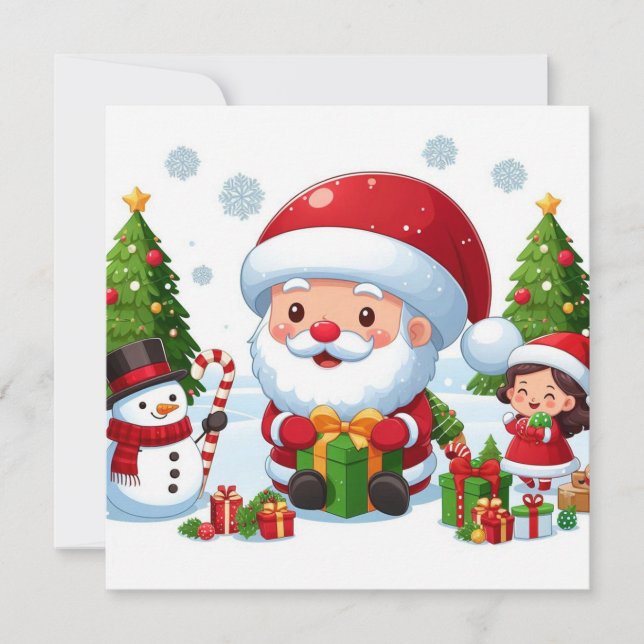Christmes Karte (Vorderseite)