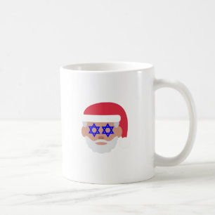 Christmukkah Weihnachtsmann Emoji Kaffeetasse