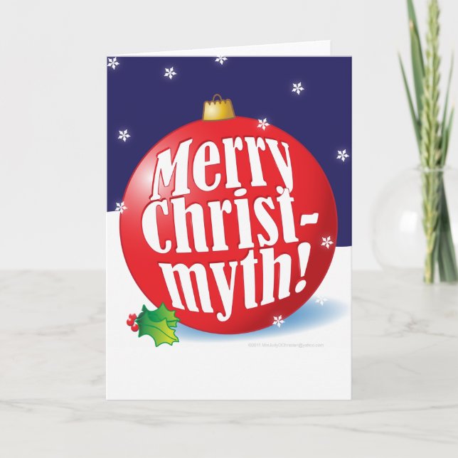 Christmyth Karte (Vorderseite)