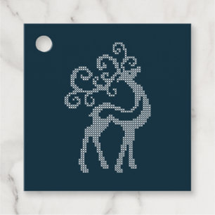 Christnas Rentiere antlers das neue Jahr des Jungh Geschenkanhänger
