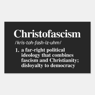 Christofismus Definition Rechteckiger Aufkleber