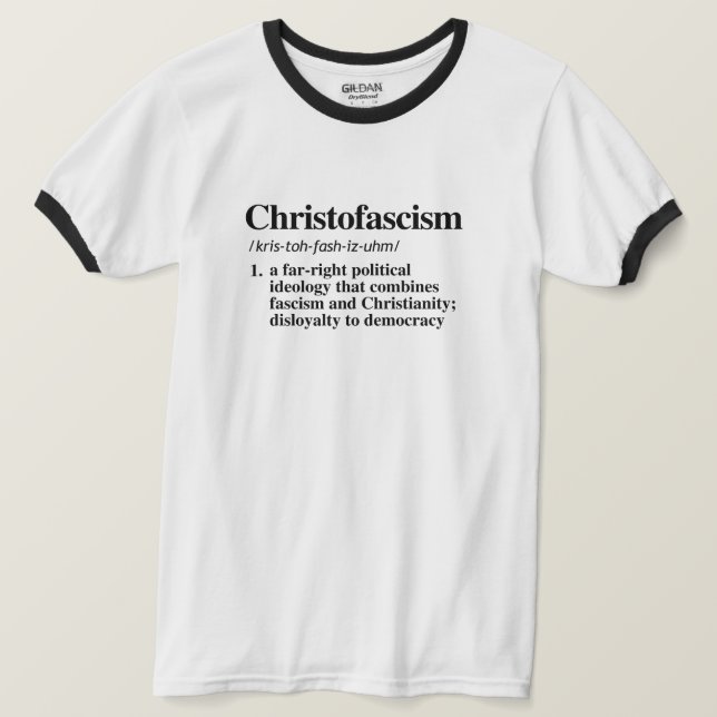 Christofismus Definition T-Shirt (Design vorne)