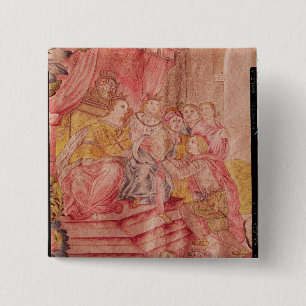 Christoph Kolumbus vor Ferdinand II Button