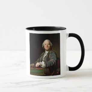 Christoph Willibald Gluck am spinet, 1775 Tasse
