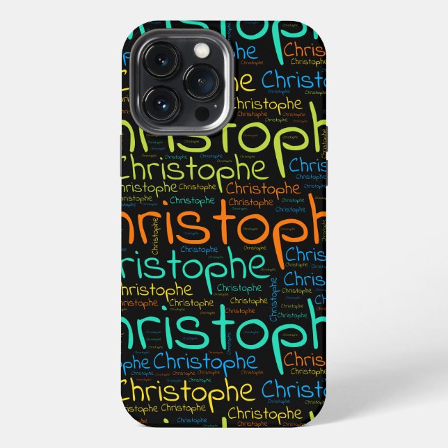Christophe iPhone 13 Pro Max Hülle (Rückseite)