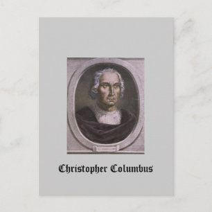 Christopher Columbus Postkarte
