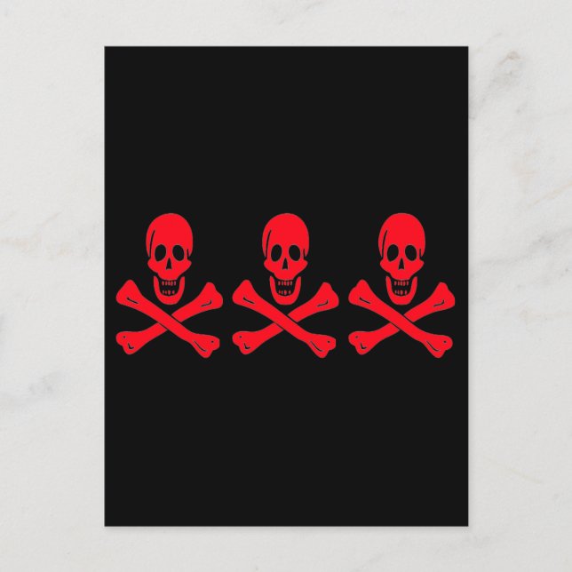 Christopher Condent-Red Postkarte (Vorderseite)