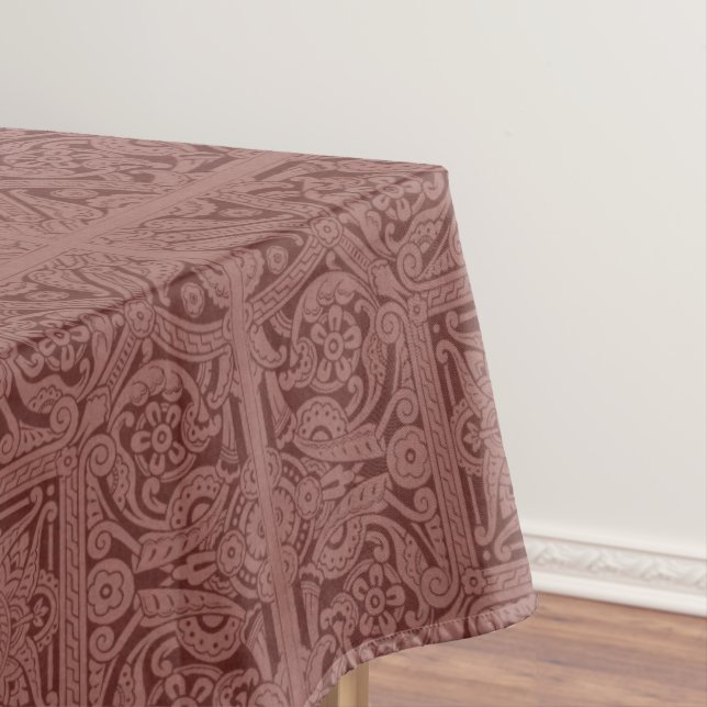 Christopher Dresser Medallion Tablecloth, 60"x104" Tischdecke (Beispiel)