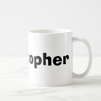 Christopher Kaffeetasse