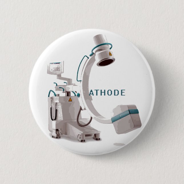 Christopher-Kathode Carm Knopf Button (Vorderseite)