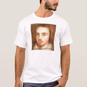 Christopher Marlowe Liebe Zitat "1. Platz" Geschen T-Shirt