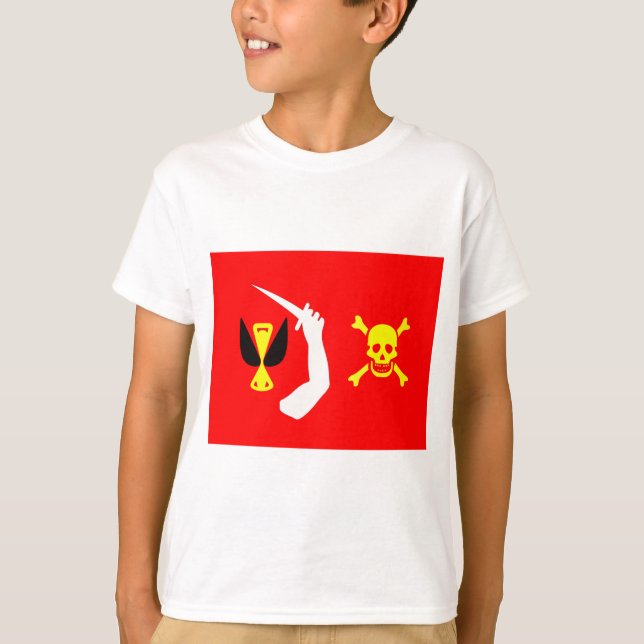 Christopher Moody-Piratenflagge T-Shirt (Vorderseite)